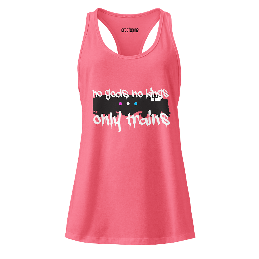 no gods no kings racer tank product image (1)