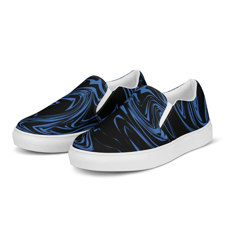 Whirlwind Blue Women's Slip-On Shoes product image (3)