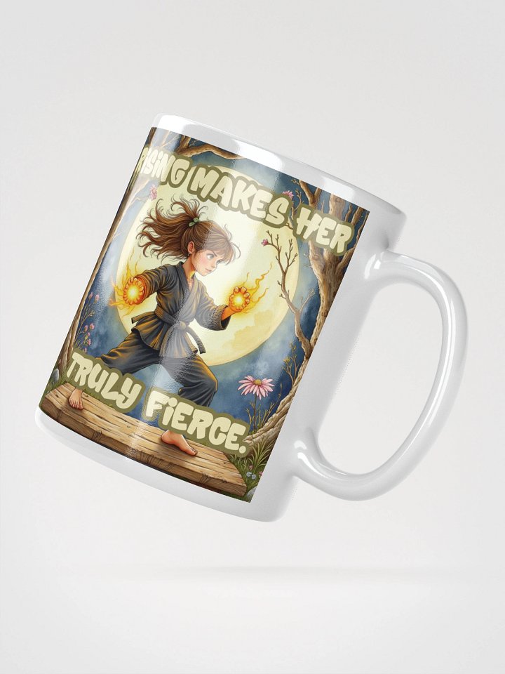 Rising Makes Her Truly Fierce – Empowered Martial Arts Girl Design product image (2)