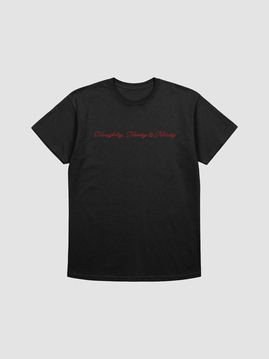 Naughty, Needy & Nerdy (Red) - T-Shirt product image (4)