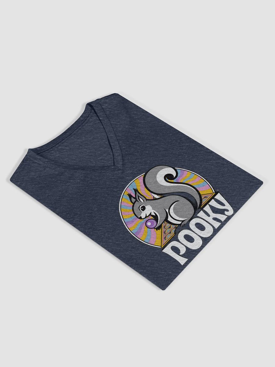 Pooky's Playful Purple Ball V-Neck Tee product image (4)