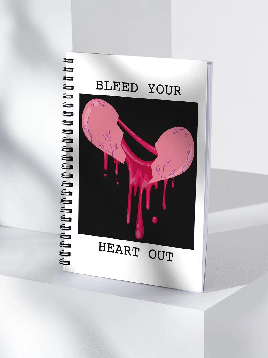 Bleed Your Heart Out Notebook (Digital) product image (4)