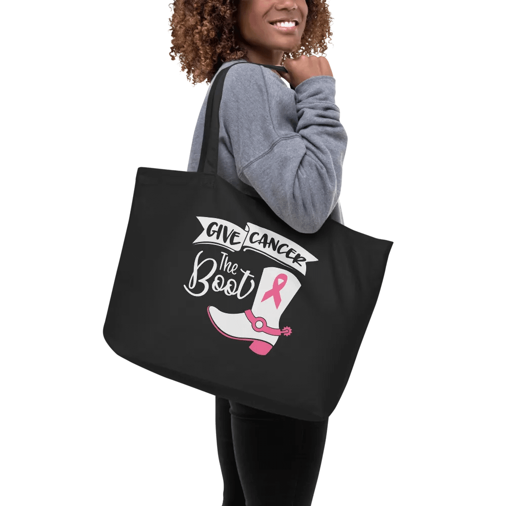 Give Cancer The Boot Bag product image (9)