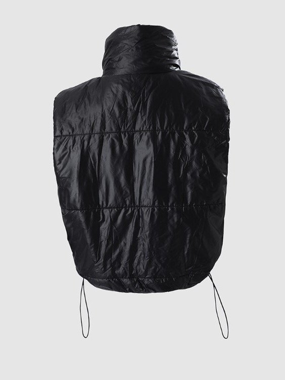 Crop puffer vest product image (2)