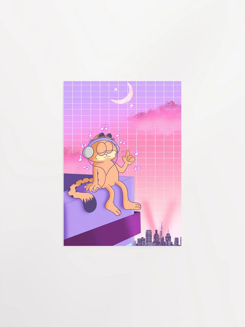 Vaporwave Garf