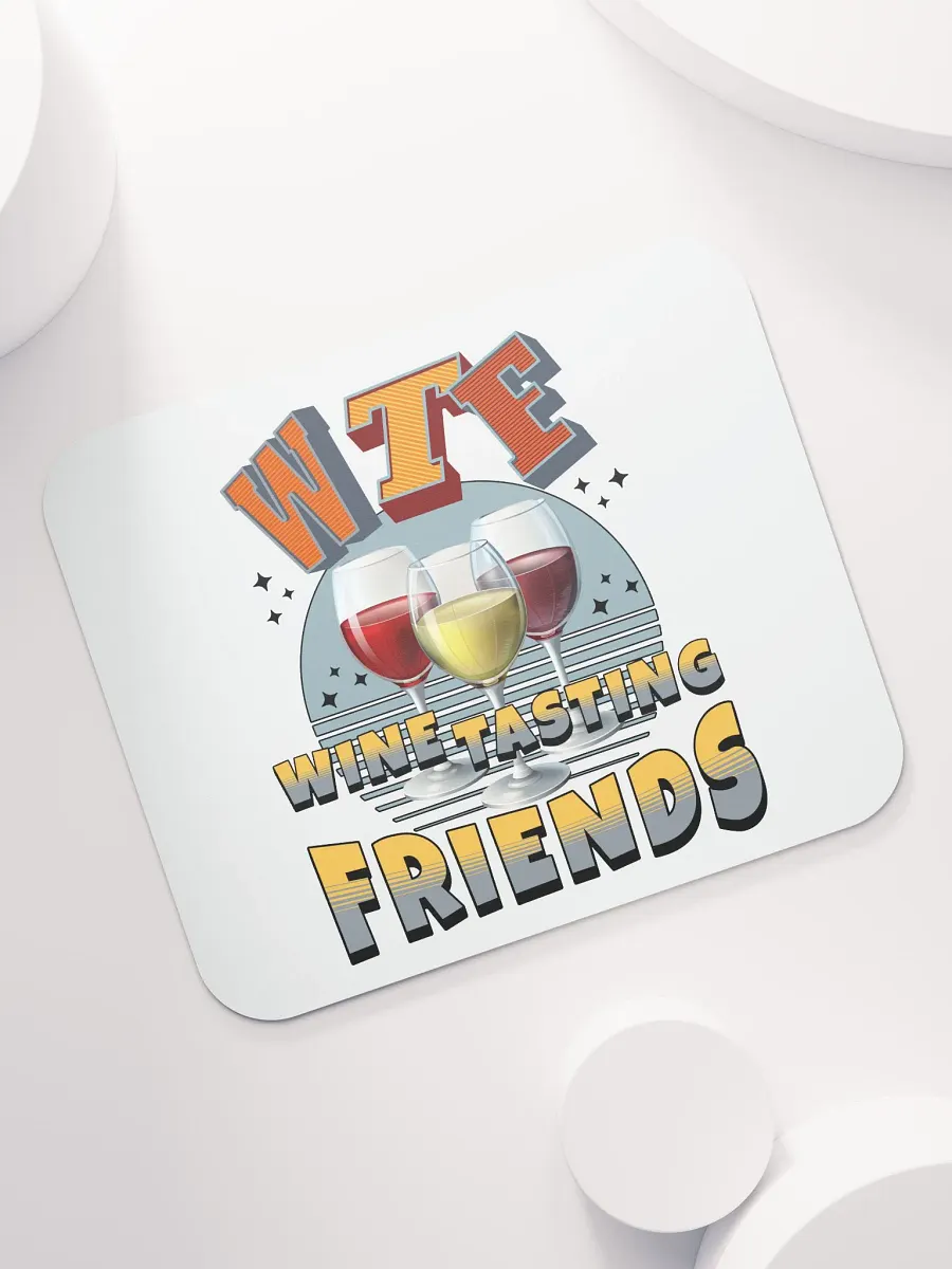 WTF Wine Tasting Friends Mouse Pad product image (2)