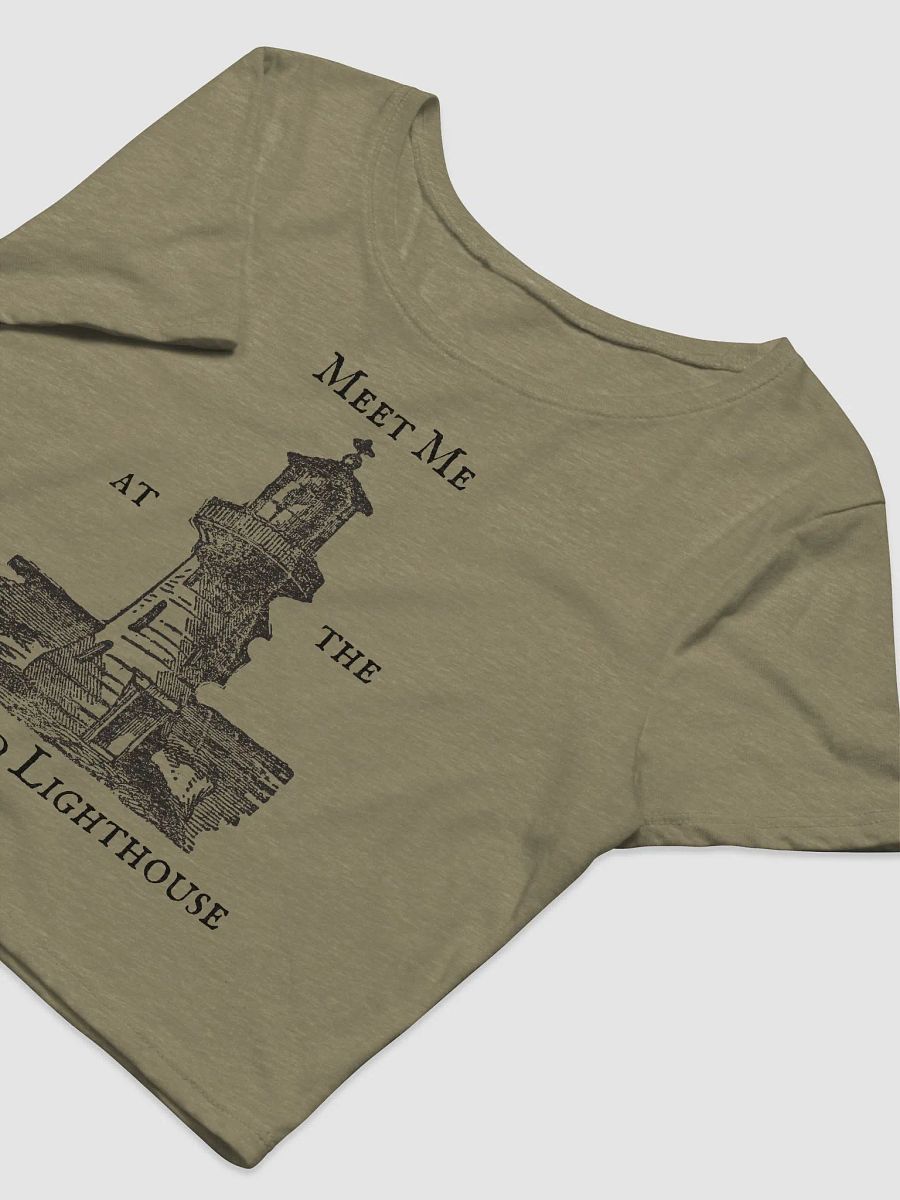 Haunted Lighthouse Women's Crop Tee product image (9)