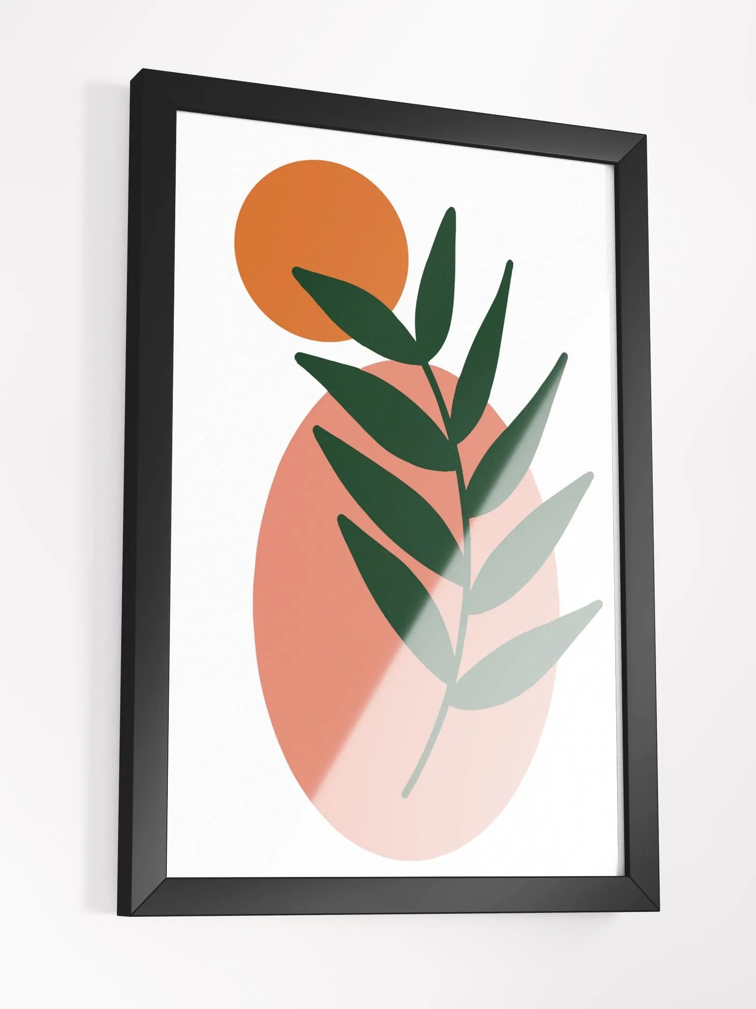 Modern Branch Abstract Framed Poster product image (14)