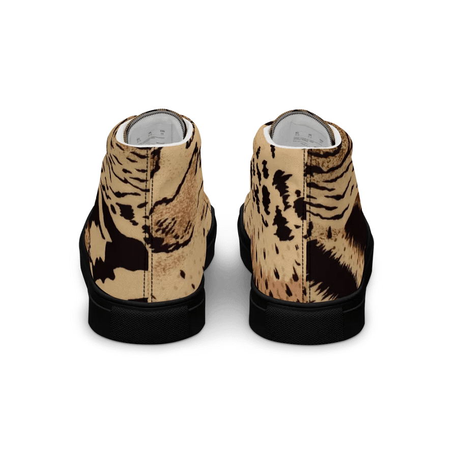 Wildcat Whimsy High Top Canvas Shoes product image (5)