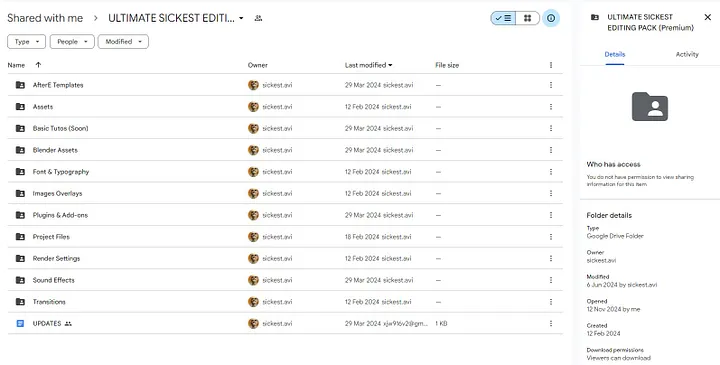 SICKEST ULTIMATE EDITING PACK (PREMIUM) product image (2)