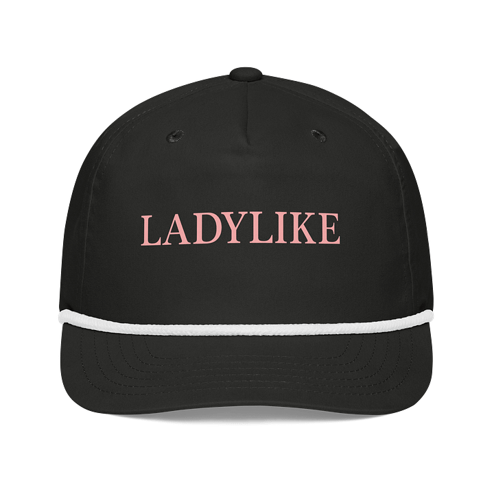Ladylike Pink Golf Rope Cap product image (1)