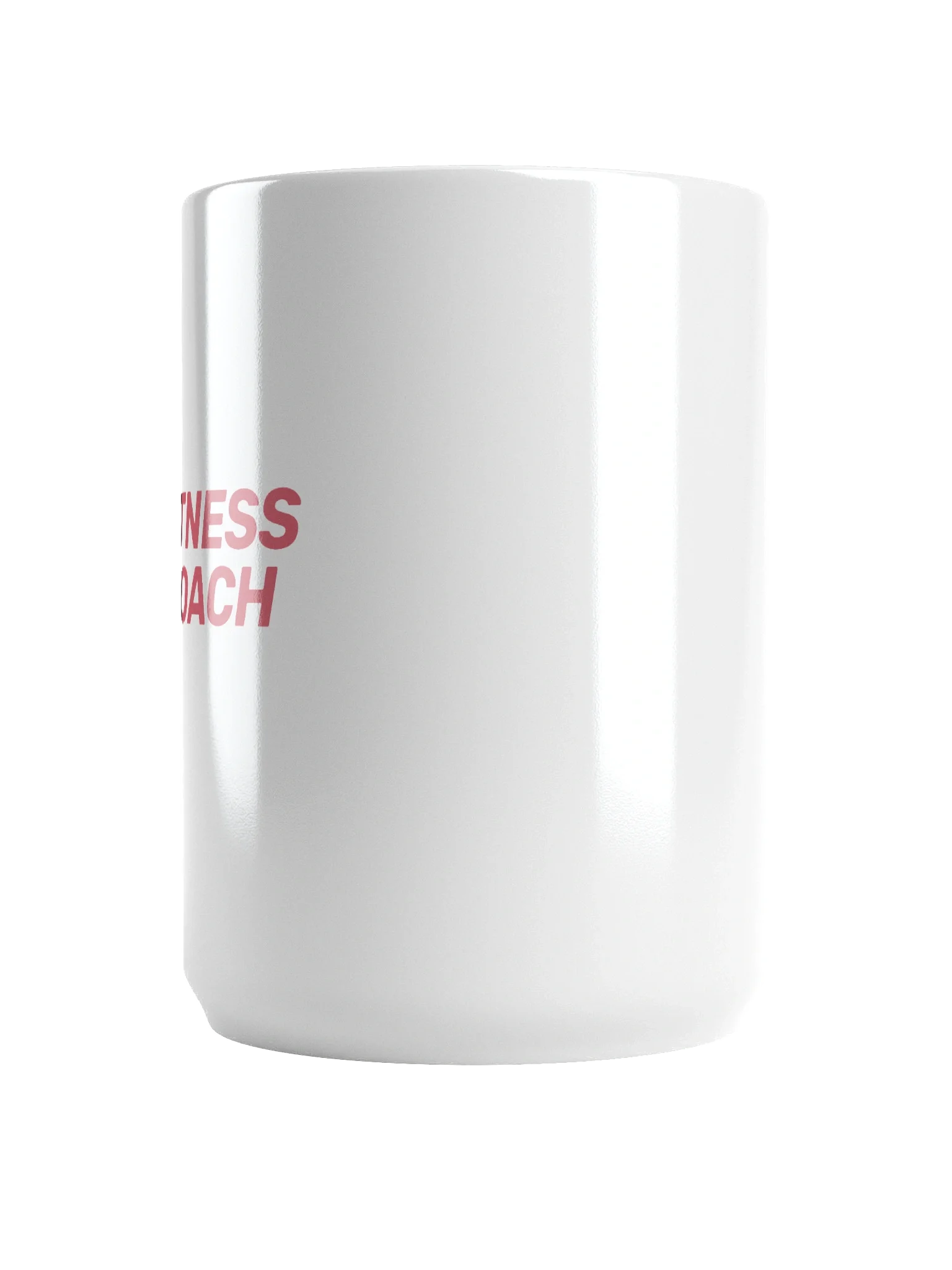 Fitness Coach White Glossy Mug product image (3)