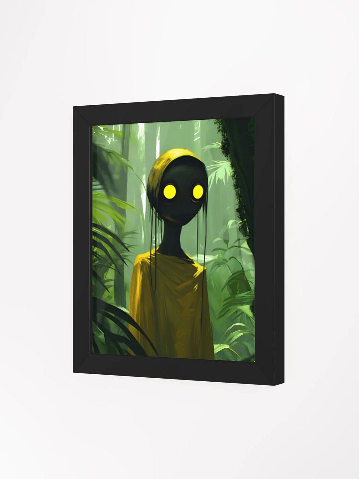 Framed wall art, titled 'Midnight stroll' product image (2)