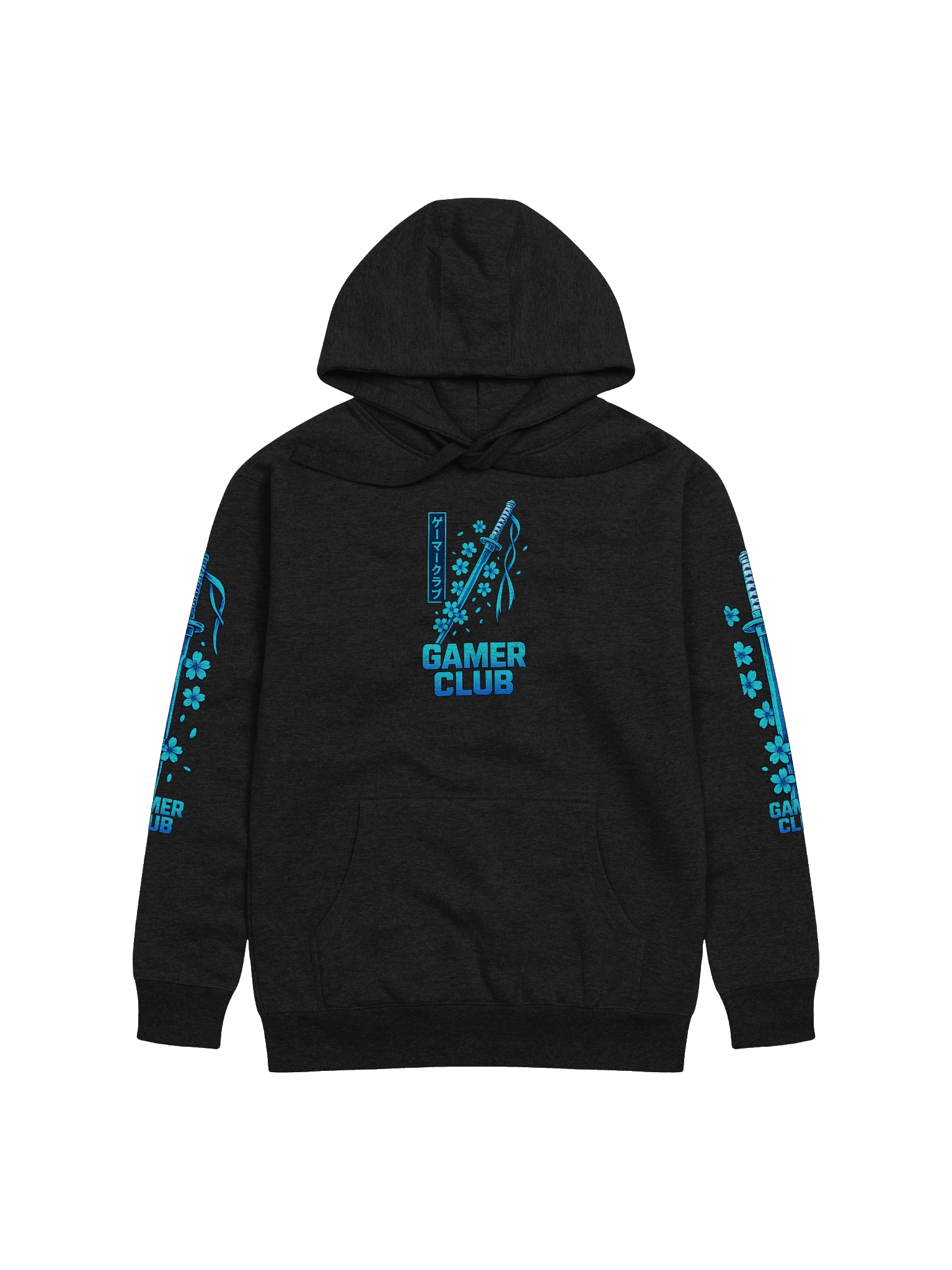 Sakura Katana Gamer Club Hoodie product image (1)