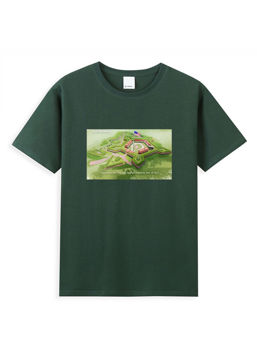 “建國之旅”系列-限量款T恤-深綠(運輸地區僅限美國) product image (1)