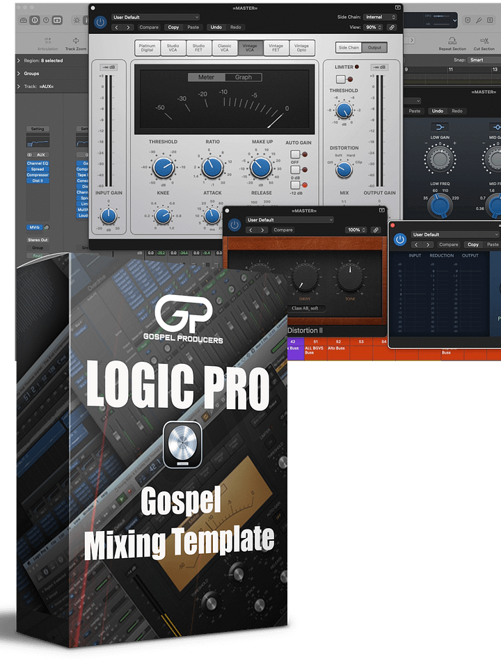 Gospel Mixing Template For Logic Pro product image (1)
