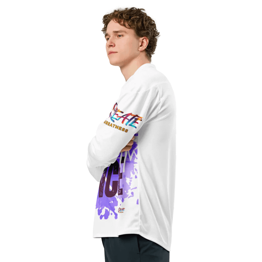 Dynamic Born to Dance His Silhouette Hockey Jersey product image (4)