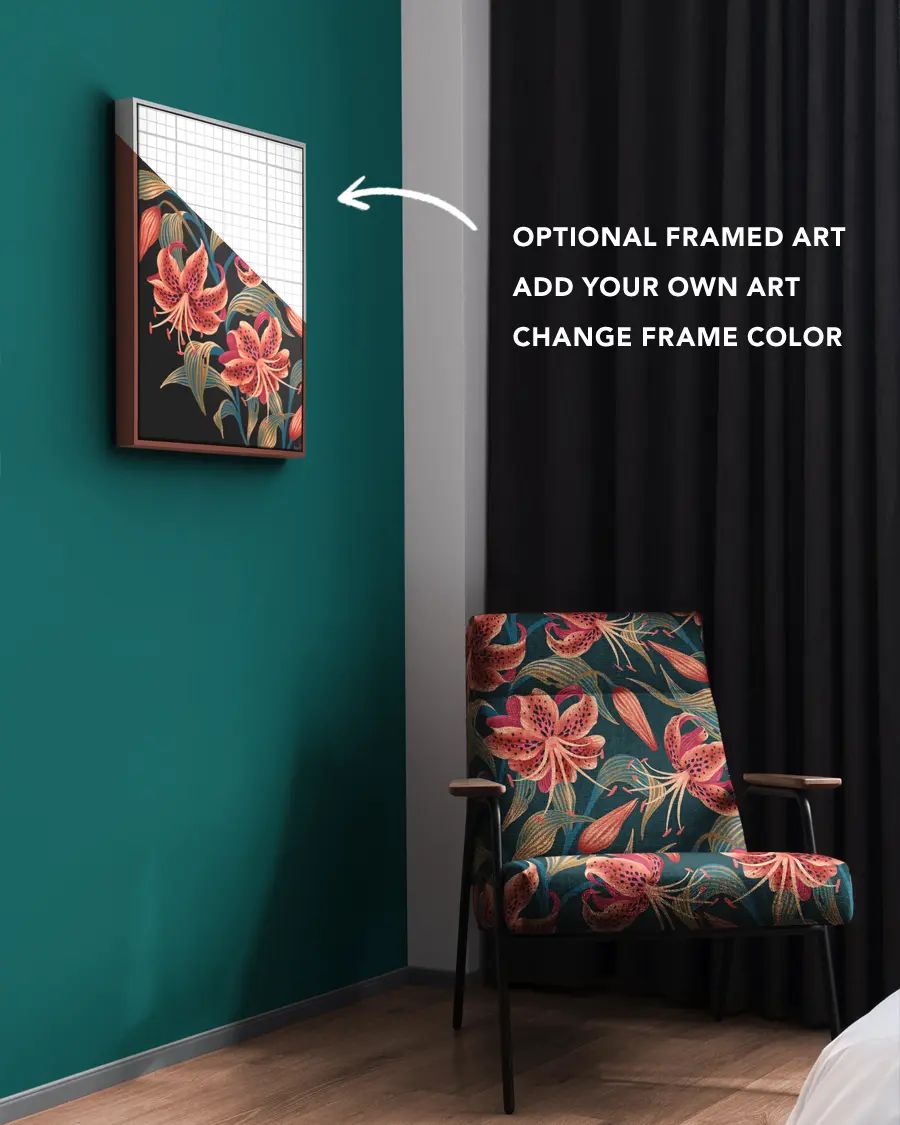 Interior Mockup with Upholstered Chair product image (3)