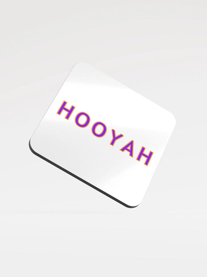 Hooyah Coaster (White) product image (1)