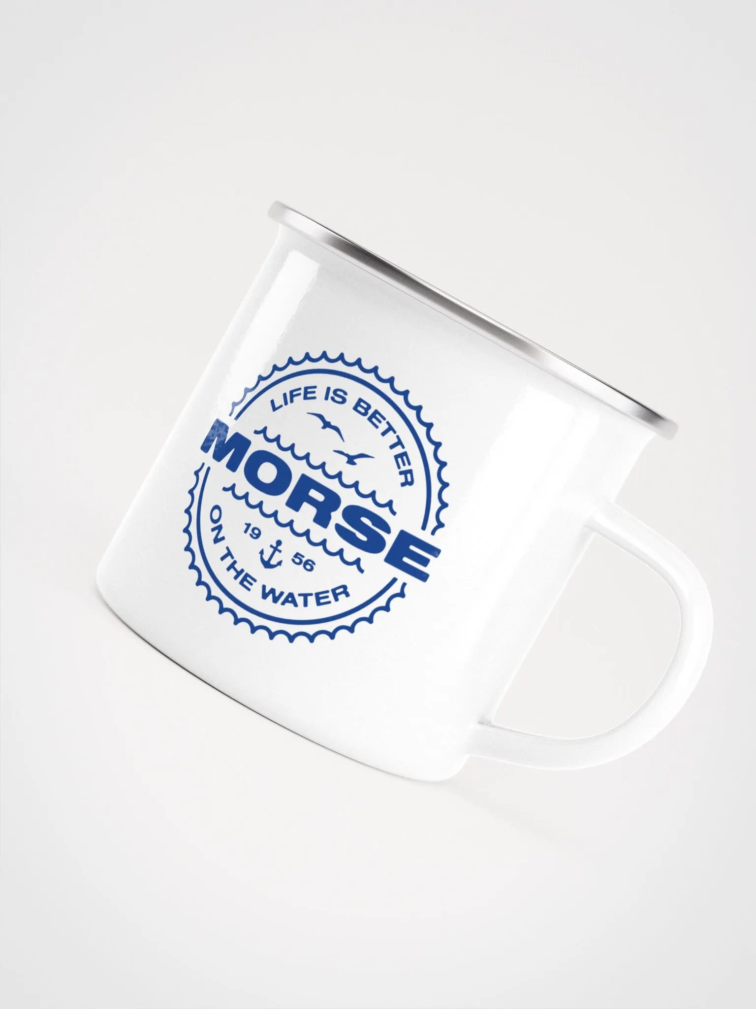 Morse "Better on the Water" Enamel Mug product image (5)