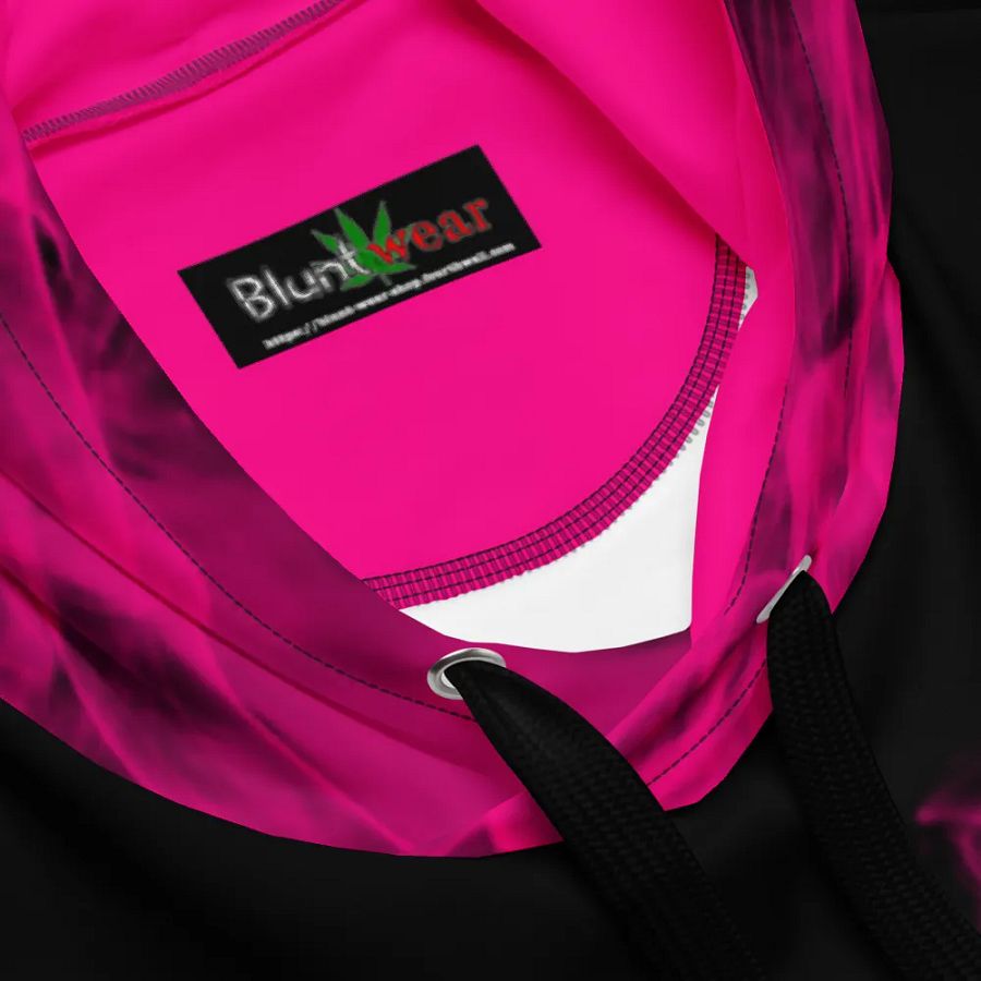 HempQuarters Pink Smoke Hoodie product image (12)