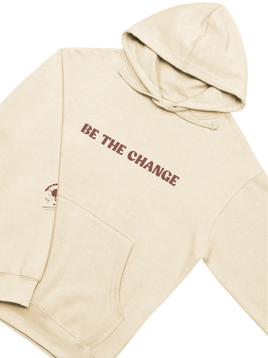 Be The Change Unisex Midweight Hoodie – Inspire Action & Positivity product image (14)
