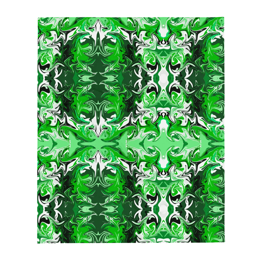 Green Swirl Blanket product image (2)