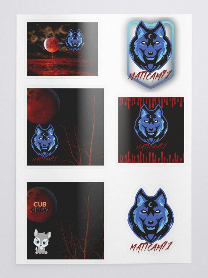 Wolf pack Stickers product image (1)