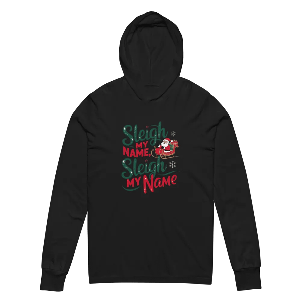 Festive Sleigh My Name Hooded Tee product image (2)