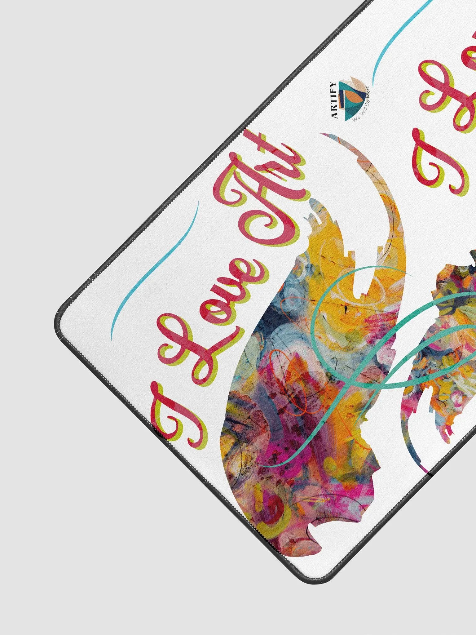 I love art desk mat product image (3)