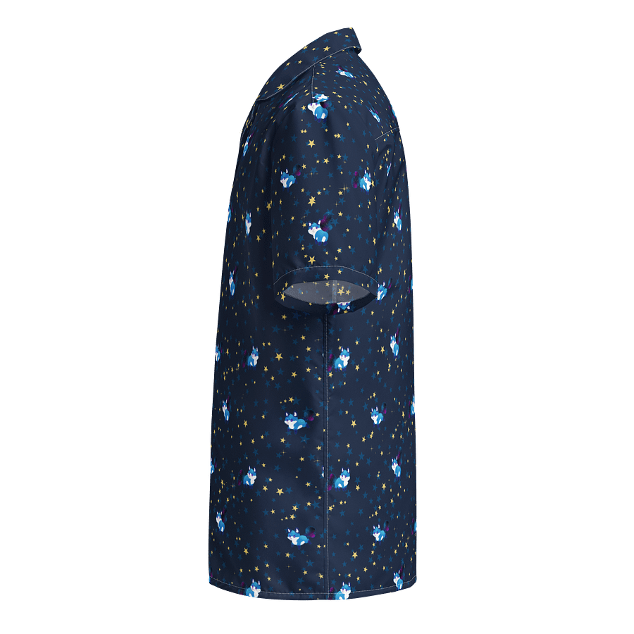 Space Fox Hawaiian Shirt :3 product image (3)
