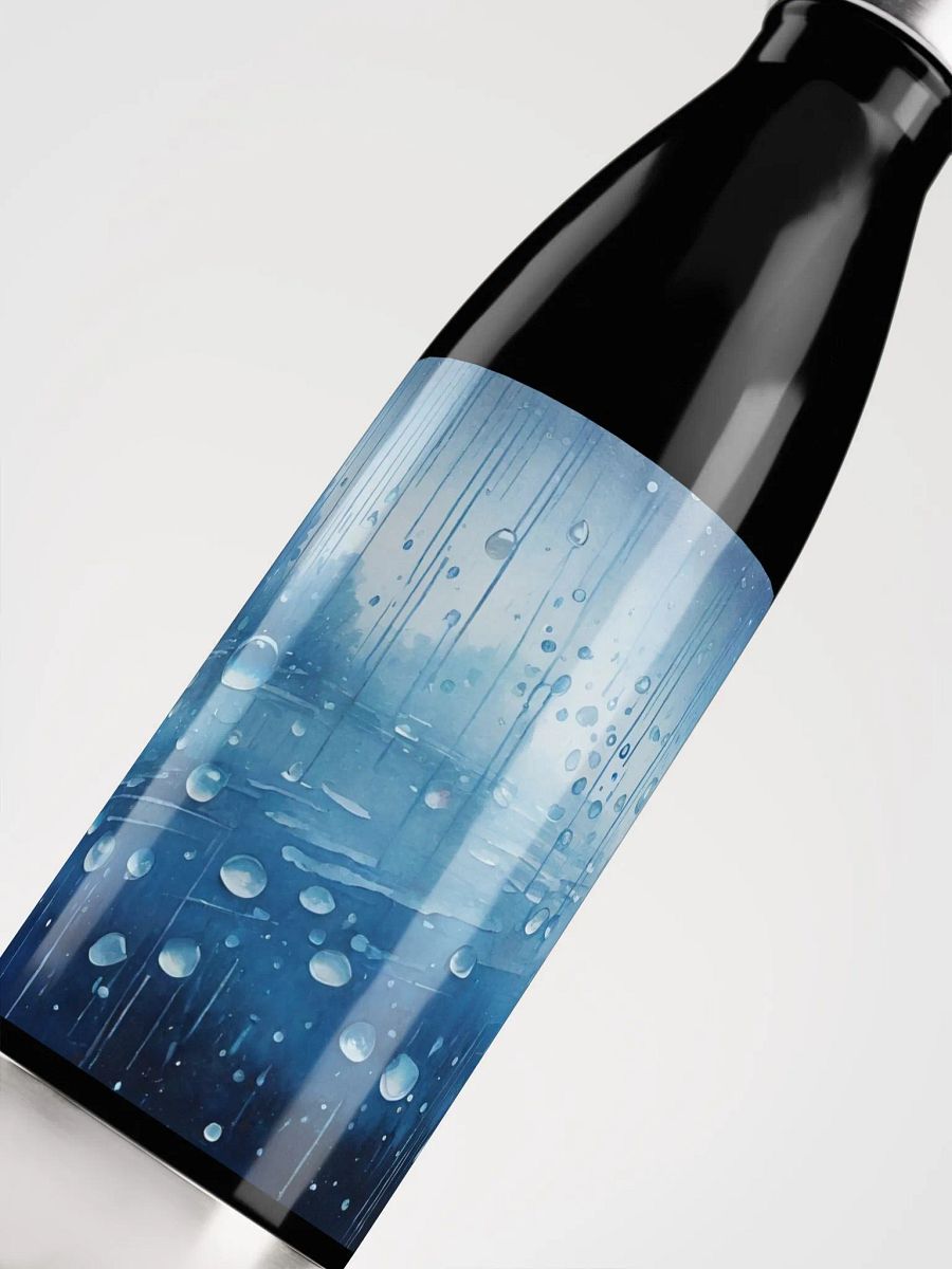 Watercolor Rain Droplet Water Bottle product image (9)