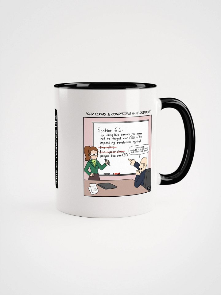 "Our terms & conditions have changed!" mug product image (1)