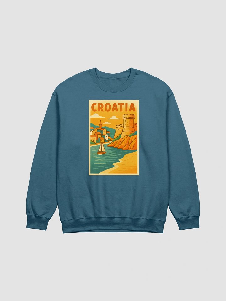 Croatia – Unisex Sweatshirt product image (2)