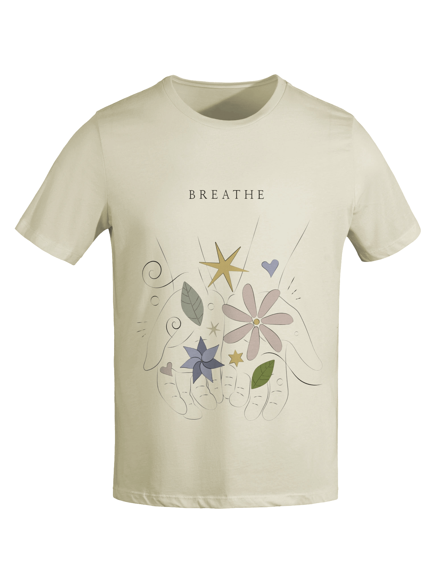 Breathe Yoga/ Meditation Women's Tee product image (12)