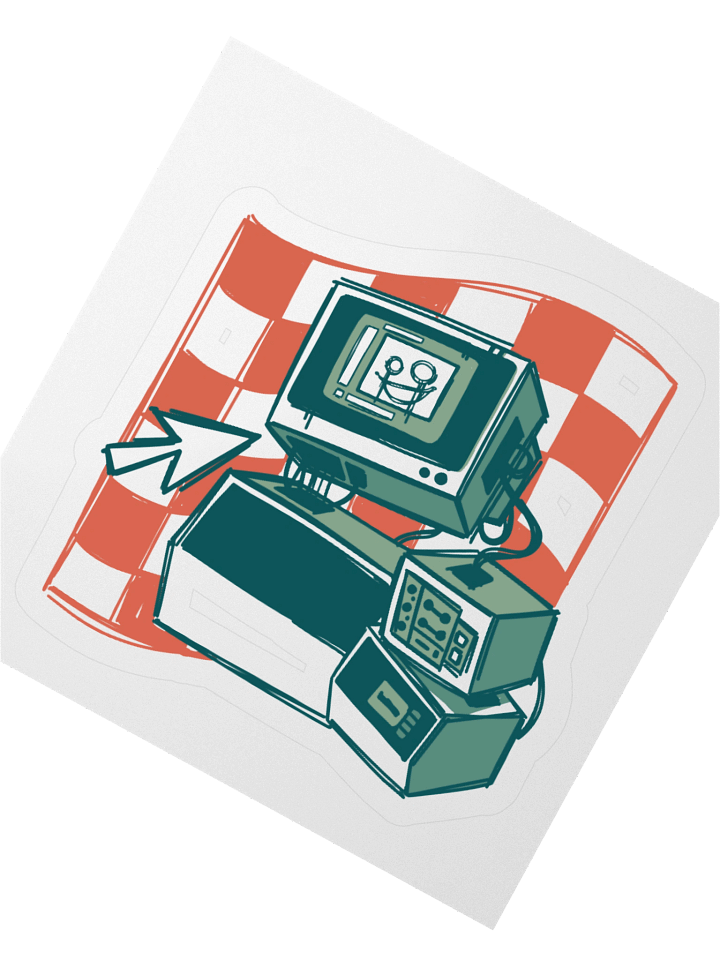 THE PAINTER - STICKER A product image (5)