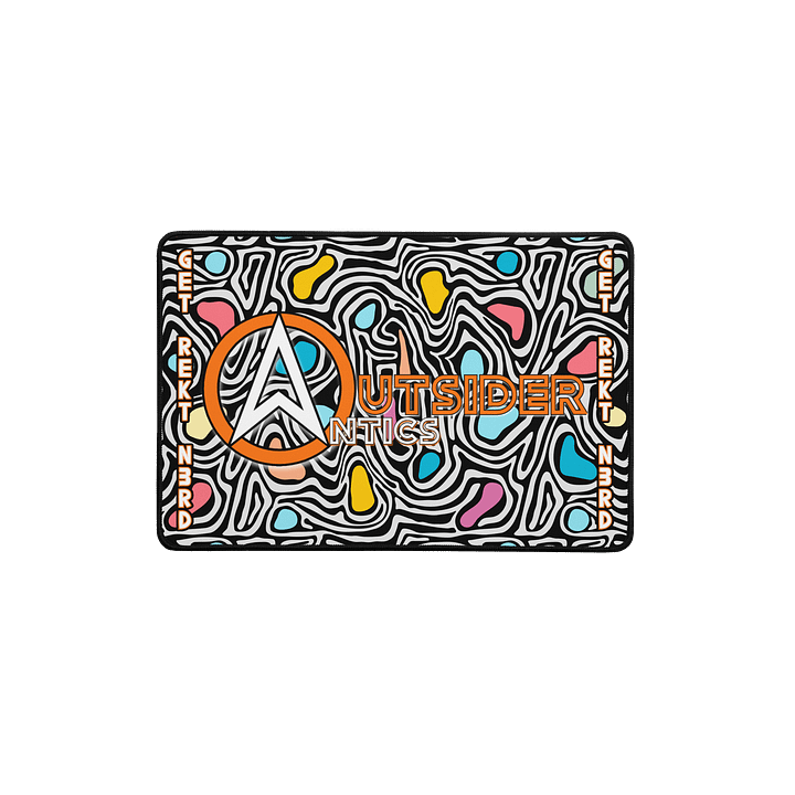 'OutsiderAntics' Logo Desk Mat - *Tripped Out Theme* product image (1)