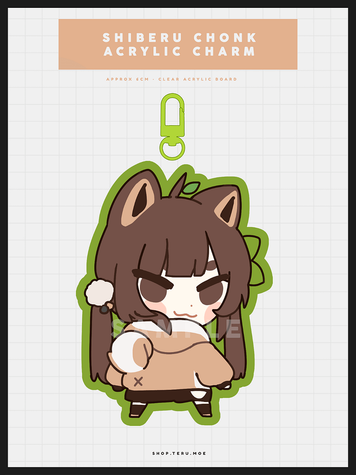 Chonk Shiberu Acrylic Charm product image (1)