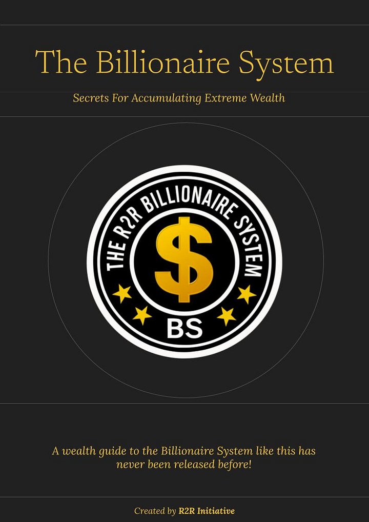 The R2R Billionaire System (Free Guide) product image (1)