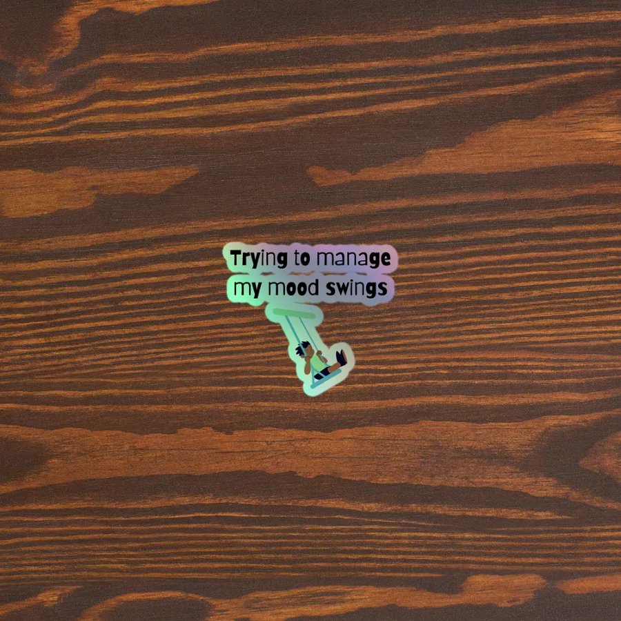 Swinging Fun Holographic Sticker Set product image (5)