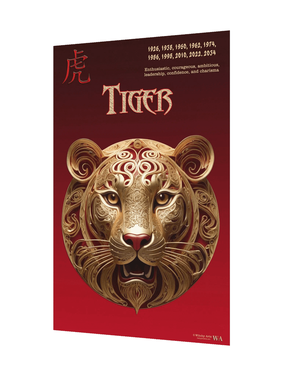 Chinese Zodiac Poster - TIGER product image (8)