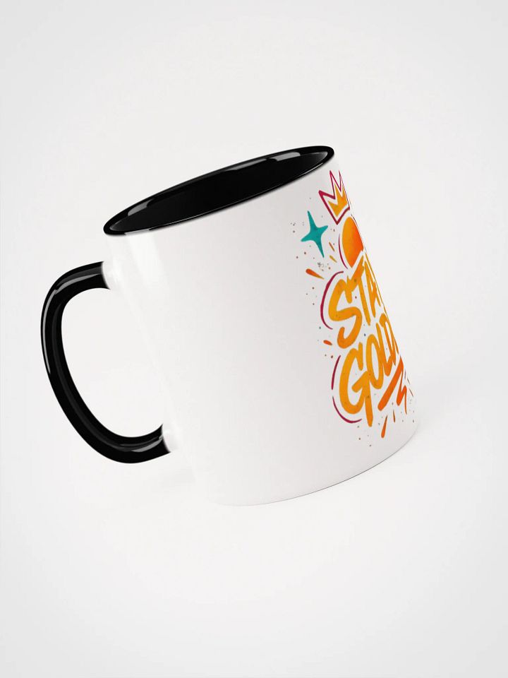 "Stay Golden" Graffiti Mug with Color Inside | Power Your Mornings product image (2)