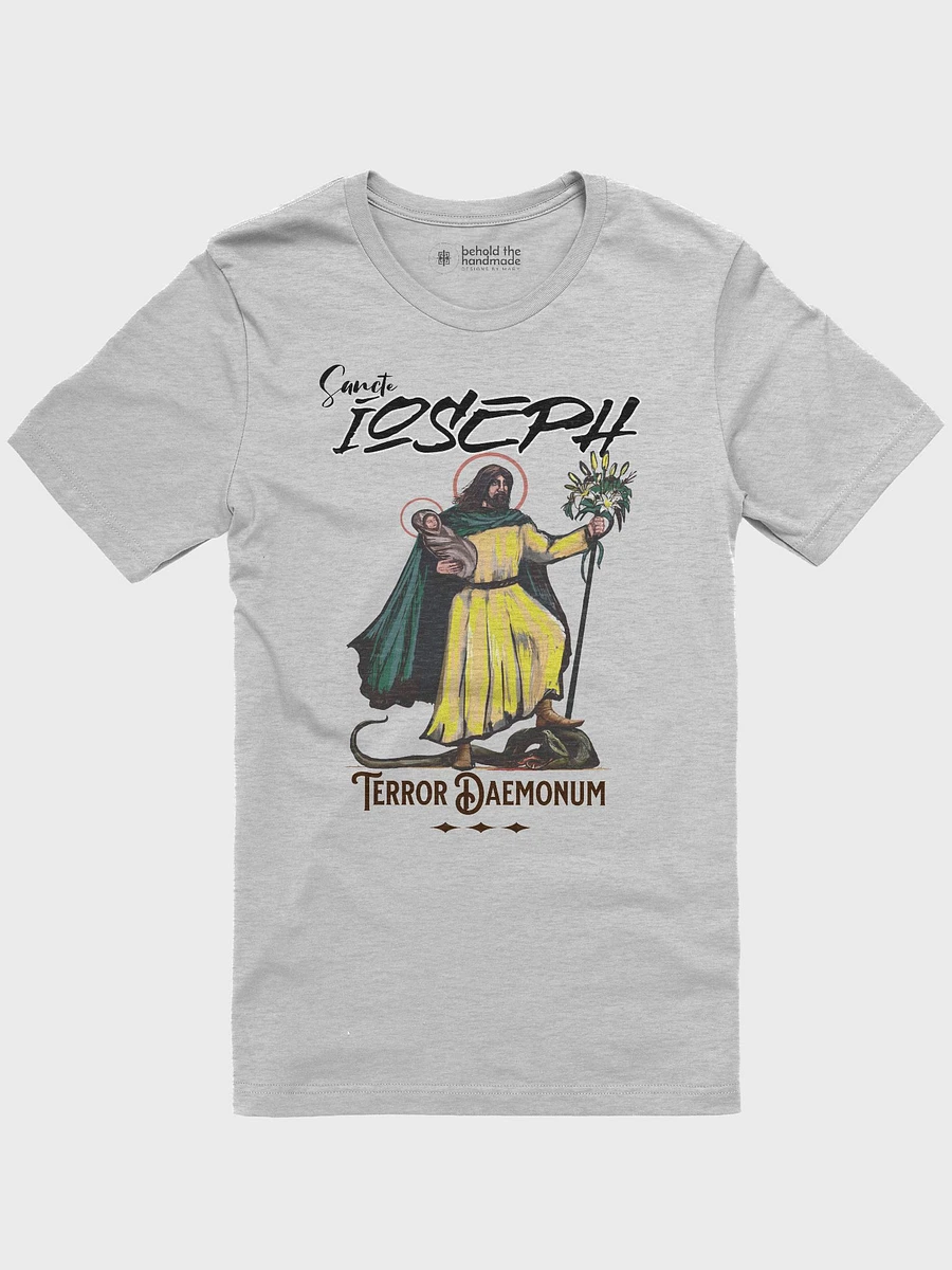 Saint Joseph- Terror of Demons T-Shirt ( Latin) product image (2)