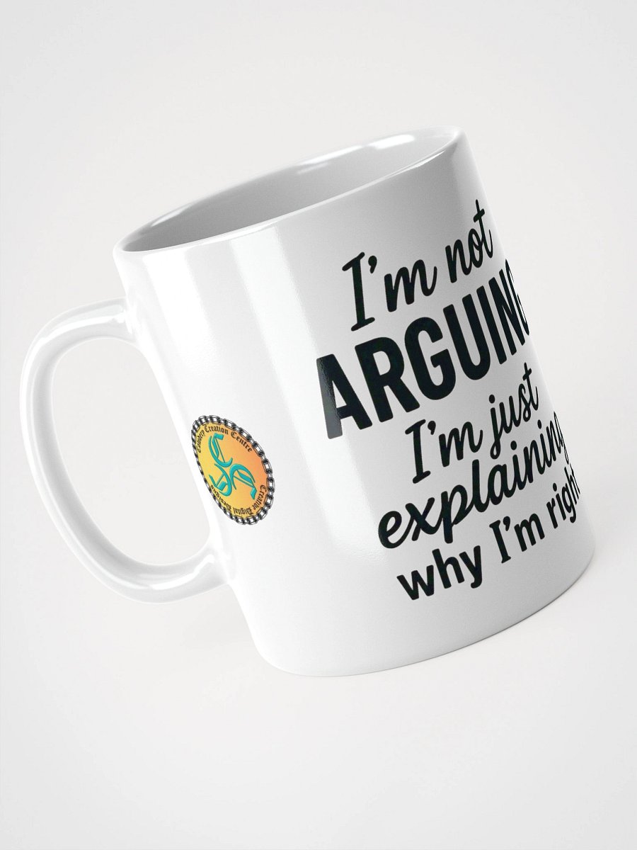 I'm not Arguing (Female) Glossy White Mug product image (7)