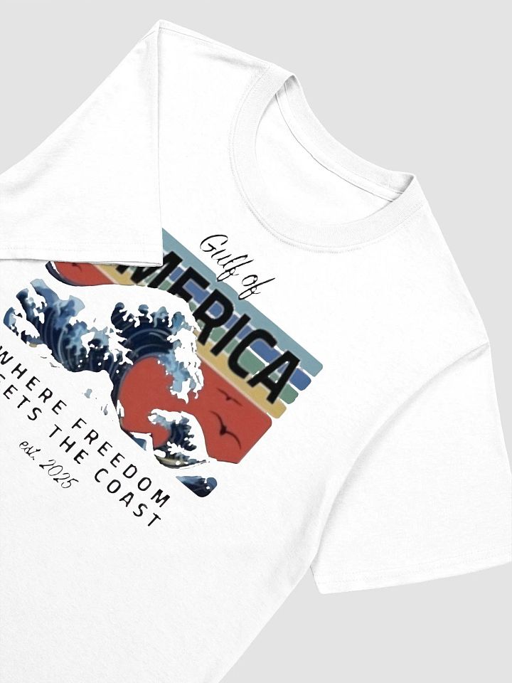 Gulf Of America Where Freedom Meets The Coast Est. 2025 T-Shirt product image (2)