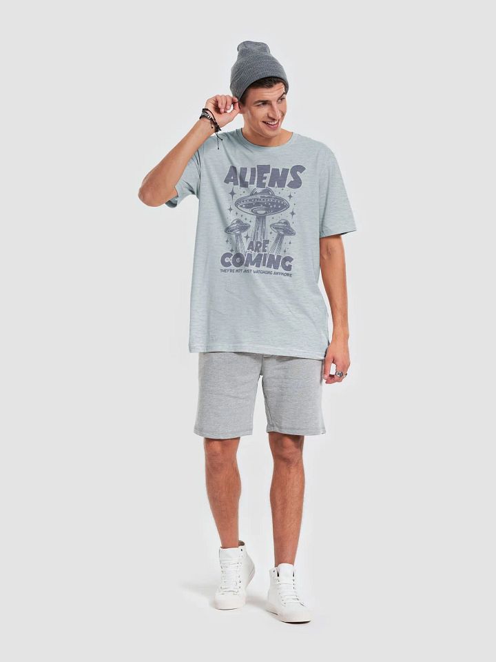 Aliens Are Coming Retro Edition | Unisex Bella+Canvas Supersoft T-Shirt product image (1)