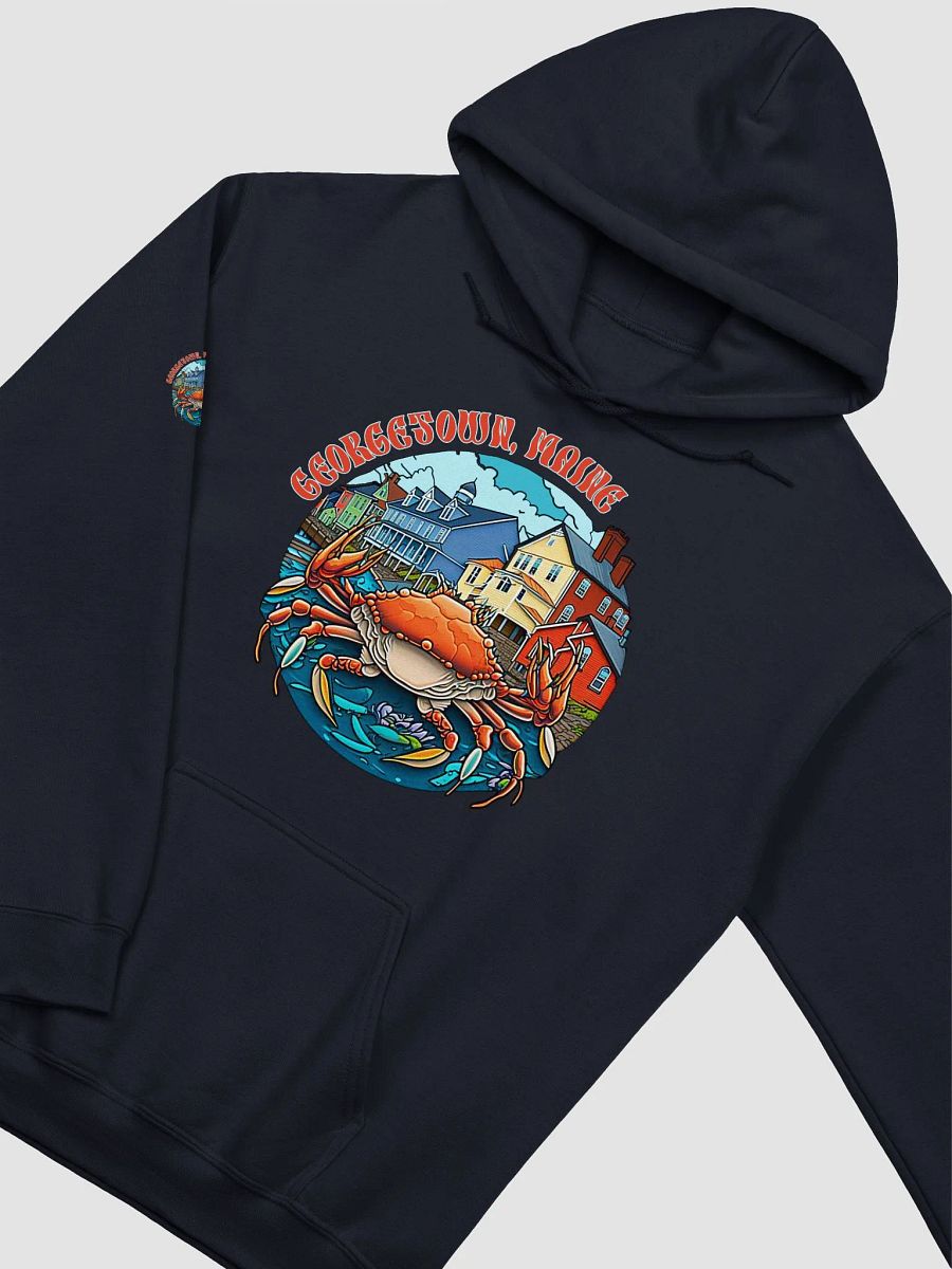 Georgetown - Maine Cozy Coastal Crab Hoodie product image (6)