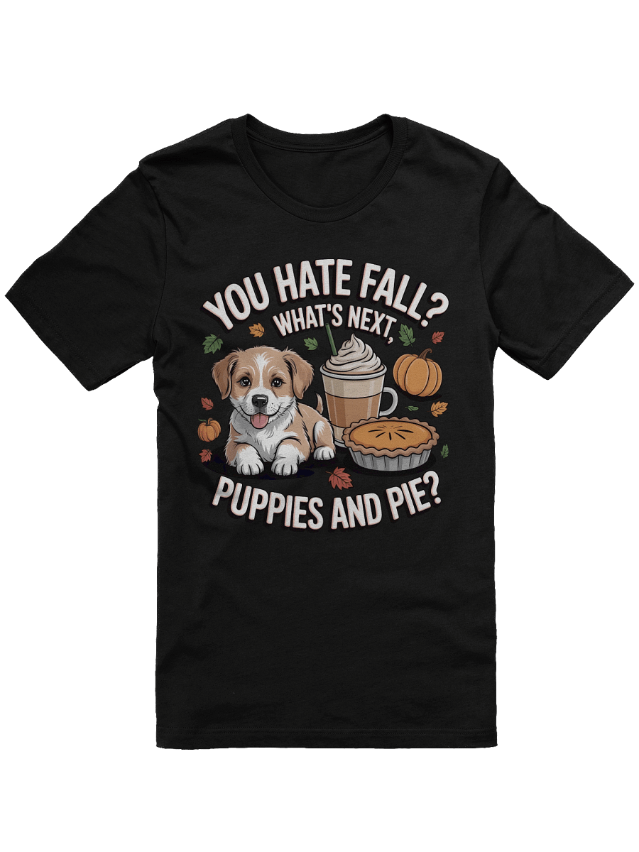 Fall Vibes Puppy & Pie T-Shirt product image (1)