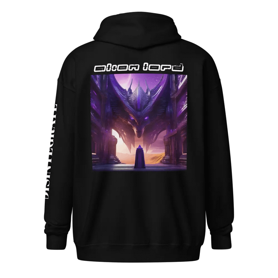 Alien Lord "Disintegrate" zip-up hoodie product image (1)