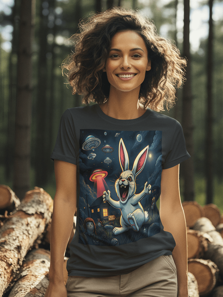 Bad Bunnie UFO T-Shirt product image (1)